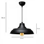 Opviq AYD-3520 Lámpara de araña de metal negro